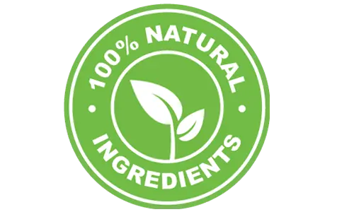 Non-GMO 100 percent natural formula