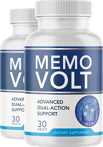 Memovolt 2 bottle bundle, 60 day supply